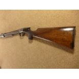 A B.S.A. .22 CALIBRE AIR RIFLE SERIAL NUMBER 1386 (RUSTED)