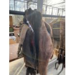 FOUR LADIES FAUX FUR STOLES