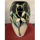 A MOORCROFT TWENTY WINTERS VASE 7 INCHES HIGH