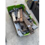 A LARGE QUANTITY OF GATE HINGES AND LATCHES