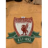 A CAST LIVERPOOL FOOTBALL CLUB SIGN