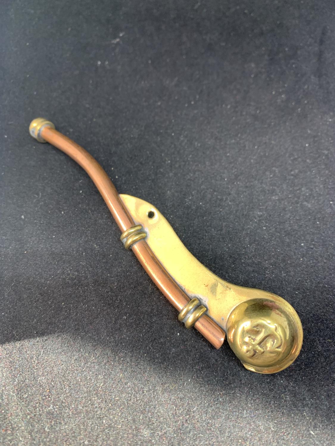 A BRASS AND COPPER BOSONS WHISTLE - Image 2 of 2
