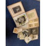 A BOX OF EARLY PHOTOGRAPHS