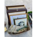 A QUANTITY OF FRAMED PRINTS AND PICTURES