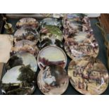 A SELECTION OF COLLECTORS PLATES TO INCLUDE WEDGWOOD, ROYAL DOULTON ETC