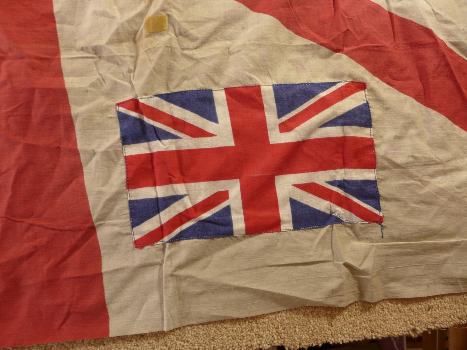 A COTTON UNION JACK FLAG, 95x130CM - Image 2 of 6