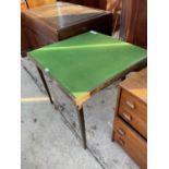 A 30" SQUARE FOLDAWAY CARD TABLE
