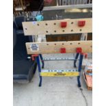 A WICKES FOUR WAY WORK BENCH