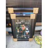 TWO FRAMED PRINTS OF MUHAMMED ALI