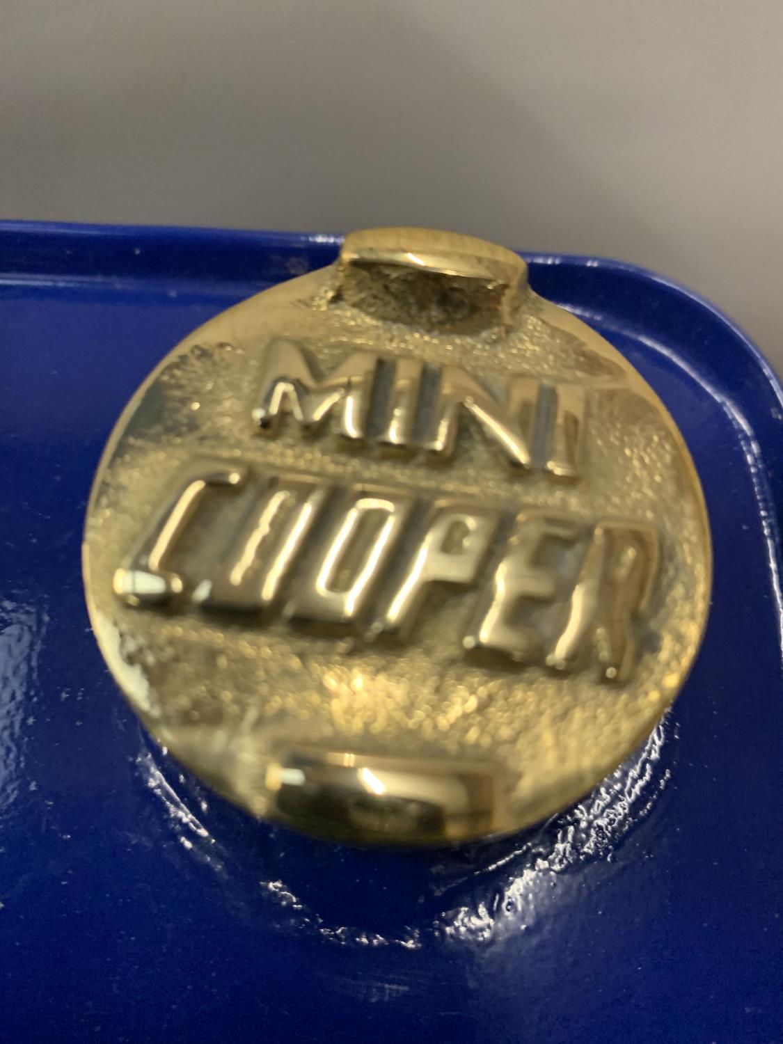 A 'MINI COOPER' FUEL CAN WITH BRASS LID - Image 2 of 3