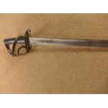 A BRITISH CAVALRY 1853 PATTERN TROOPERS SWORD, 89.5CM BLADE