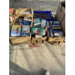 A LARGE QUANTITY OF BOOKS TO INCLUDE VARIOUS AUTOBIOGRAPHIES ETC