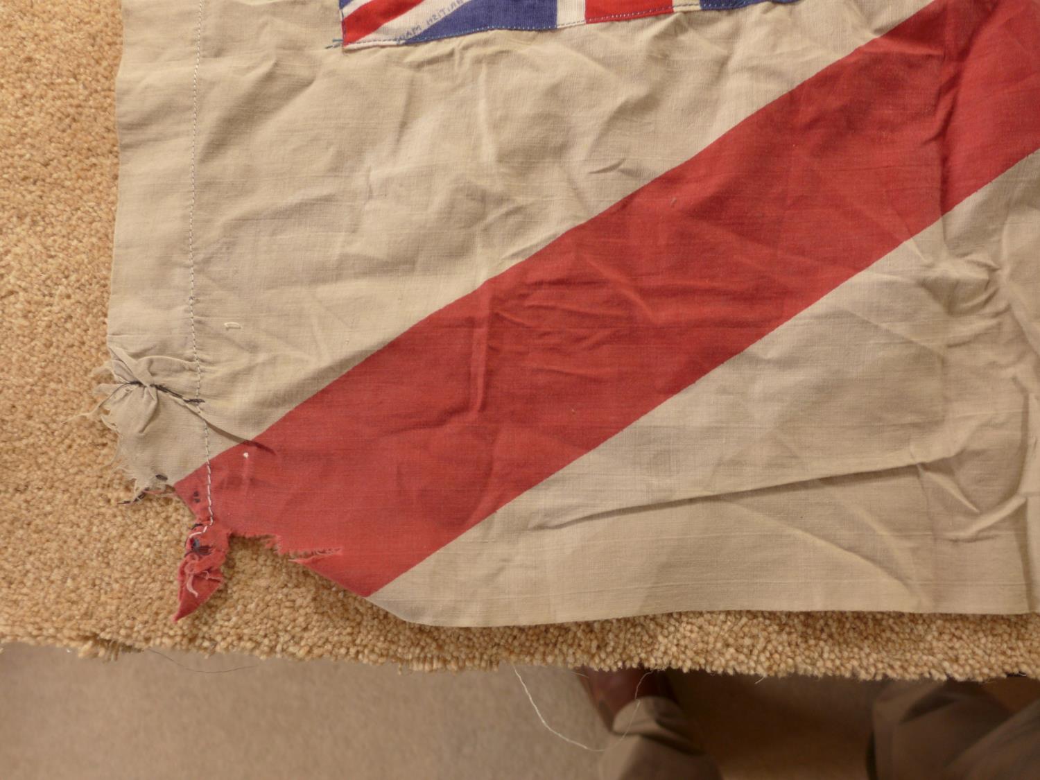 A COTTON UNION JACK FLAG, 95x130CM - Image 3 of 6