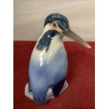 A COPENHAGEN PORCELAIN KINGFISHER 1619 L