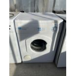 A WHITE CREDADRY TUMBLE DRYER BELIEVED IN WORKING ORDER BUT NO WARRANTY