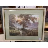 A FRAMED PRINT BY DAVID DIPNALL