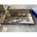 A VINTAGE SAN MIGUEL PUB MIRROR