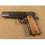 A REPLICA NON-FIRING M-1911 PISTOL, 9.5CM BARREL