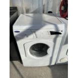 A WHITE HOTPOINT 6KG WASHING MACHINE BELIEVED IN WORKING ORDER BUT NO WARRANTY