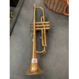 A CORTON BRASS TRUMPET