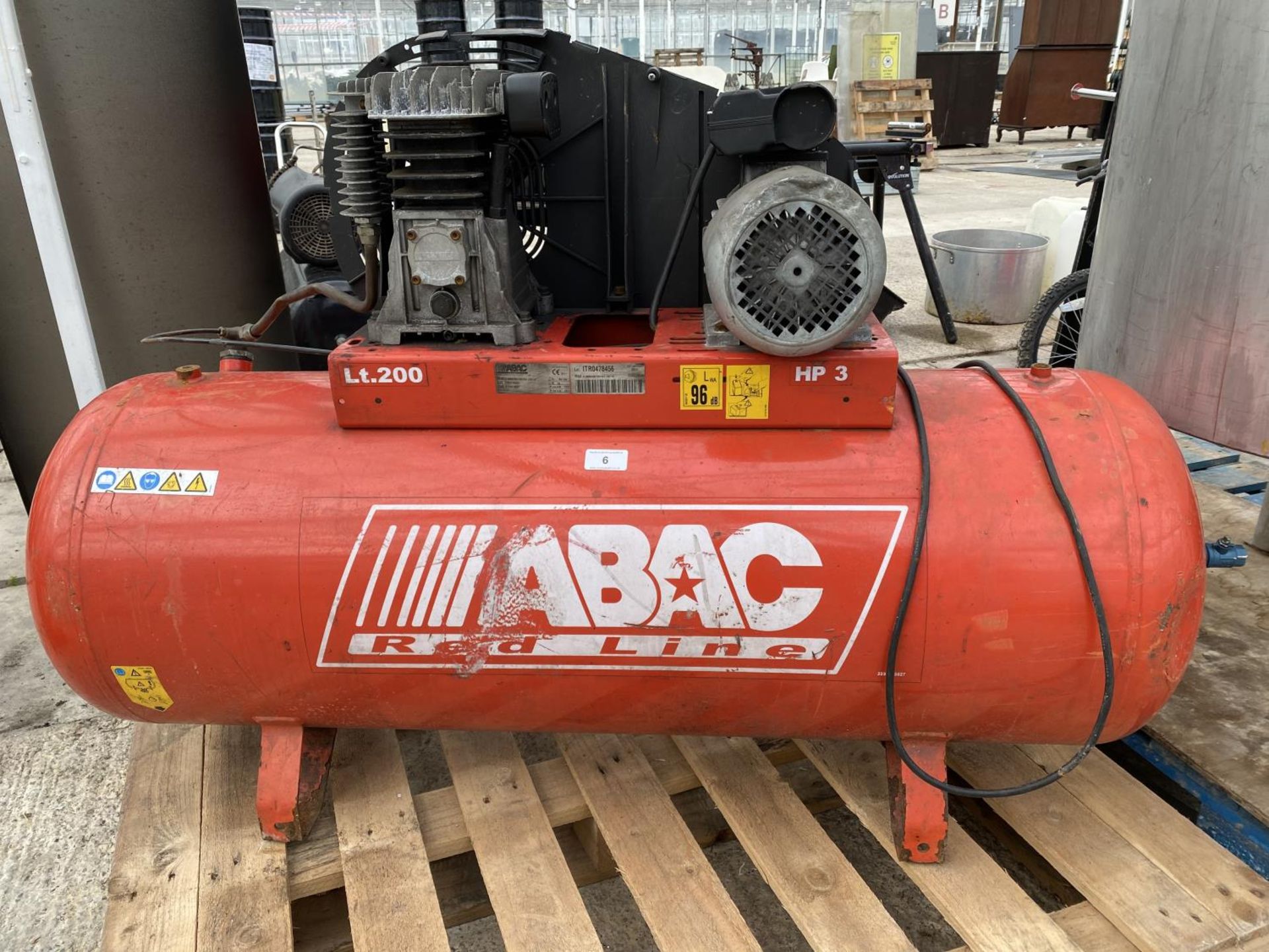 AN ABAC COMPRESSOR - NO VAT