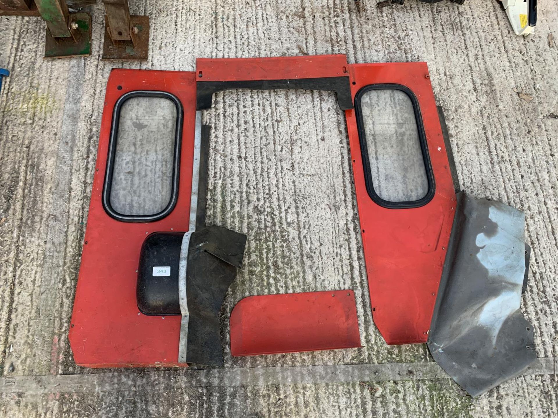 MASSEY FERGUSON CAB SIDES + VAT