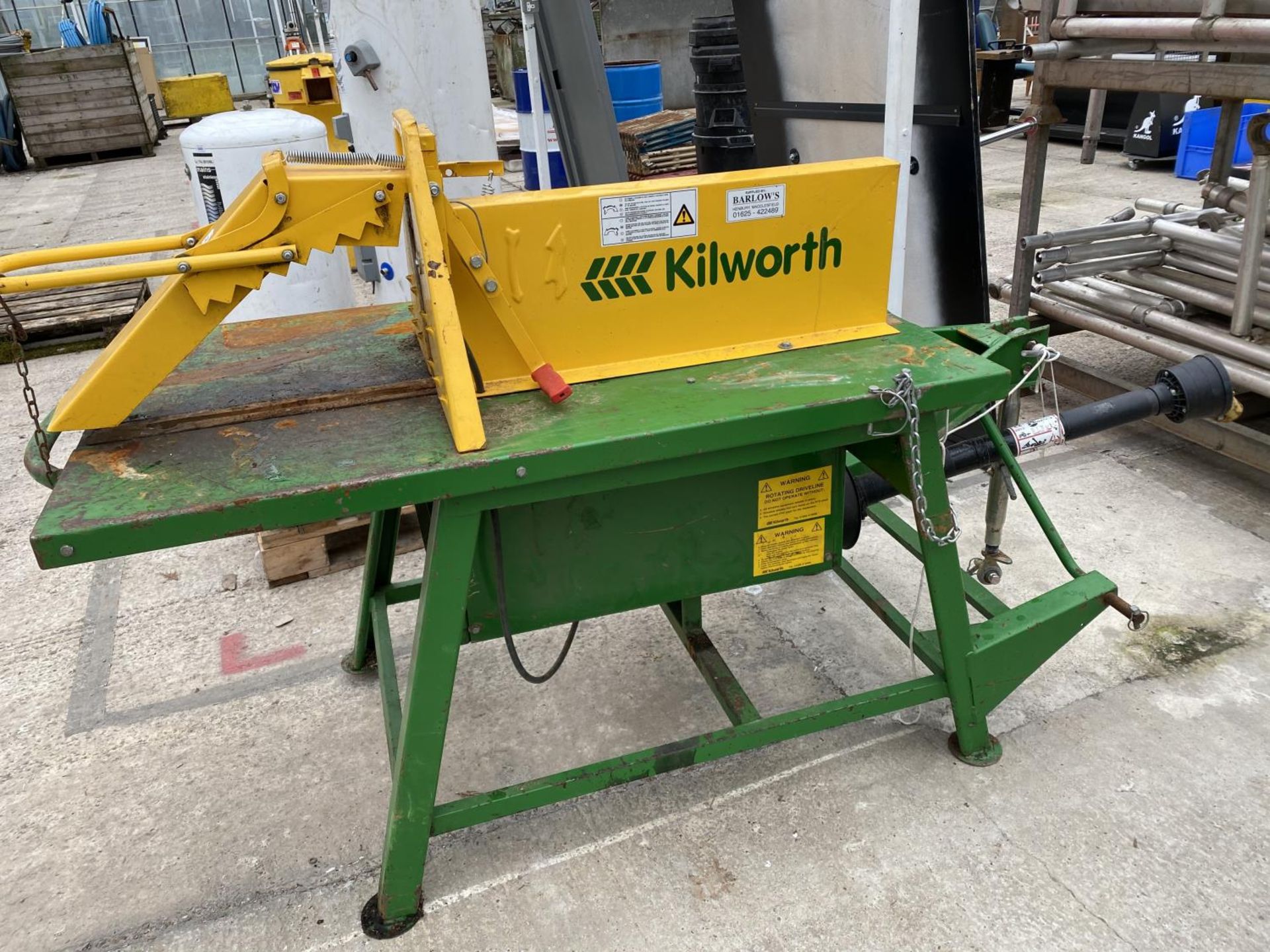 A KILWORTH ROSSELLI SAW BENCH, LITTLE USED - NO VAT