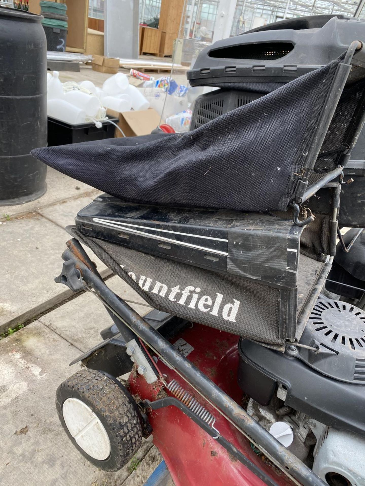 FOUR LAWN MOWERS - A MOUNTFIELD WITH 4.5 HONDA ENGINE, A MOUNTFIELD HP470 WITH B & S ENGINE A WOLF - Image 6 of 6