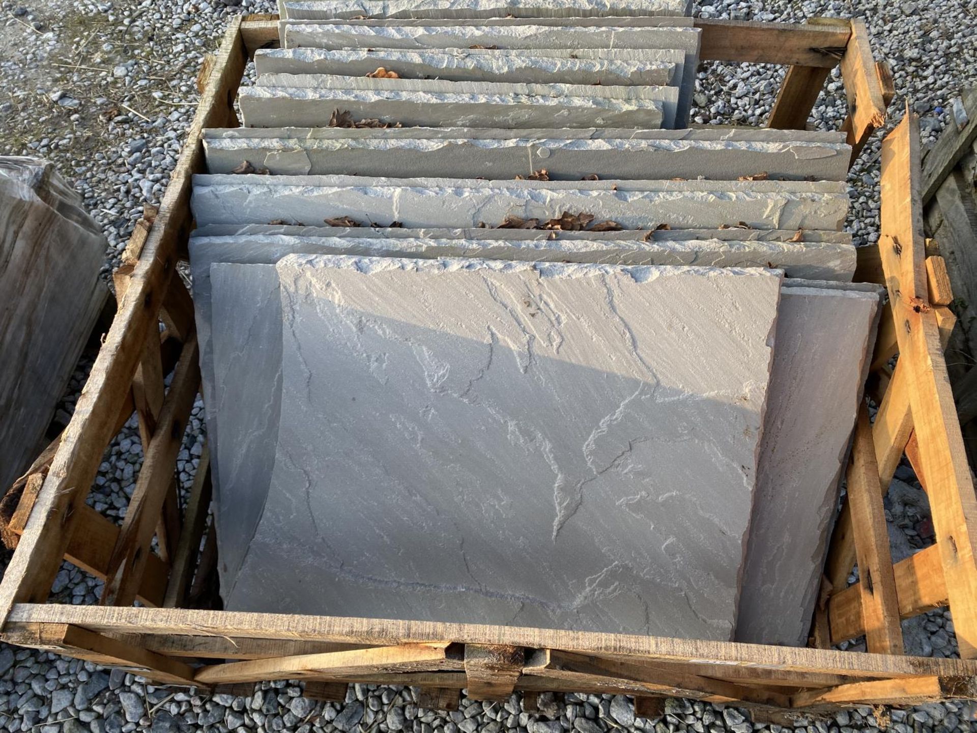 A PALLET OF PAVING STONE + VAT