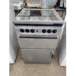 A SILVER NEWHOME GAS COOKER
