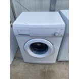 A WHITE CURRYS ESSENTIAL WASHING MACHINE BELIEVED WORKING BUT NO WARRANTY