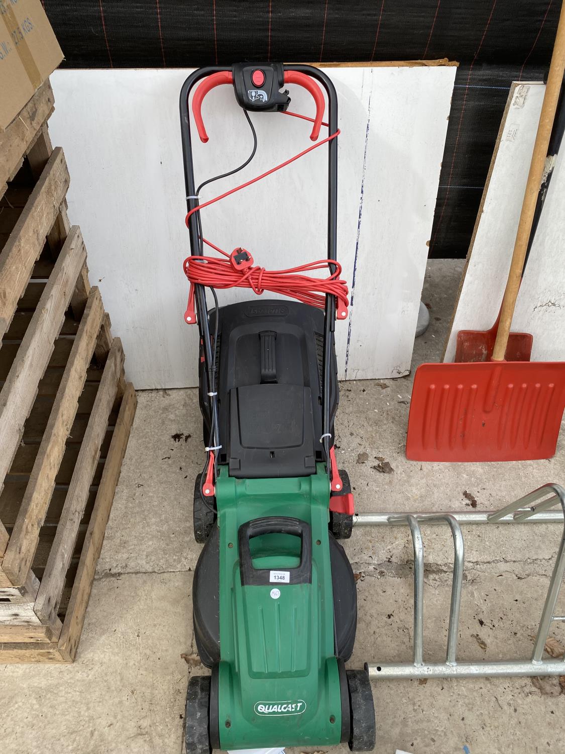 A QUALCAST ELECTRIC LAWN MOWER