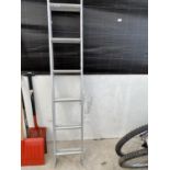 A TWO SECTION EXTENDABLE LADDER