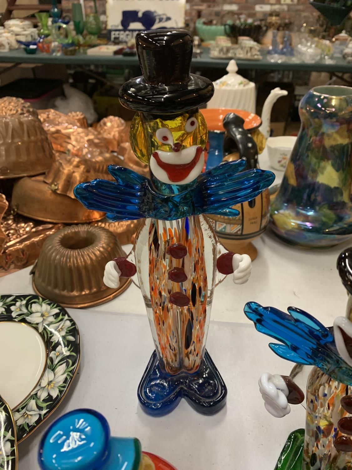 FOUR MURANO GLASS CLOWNS - Image 7 of 10