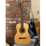 A VINTAGE EKO ACOUSTIC GUITAR