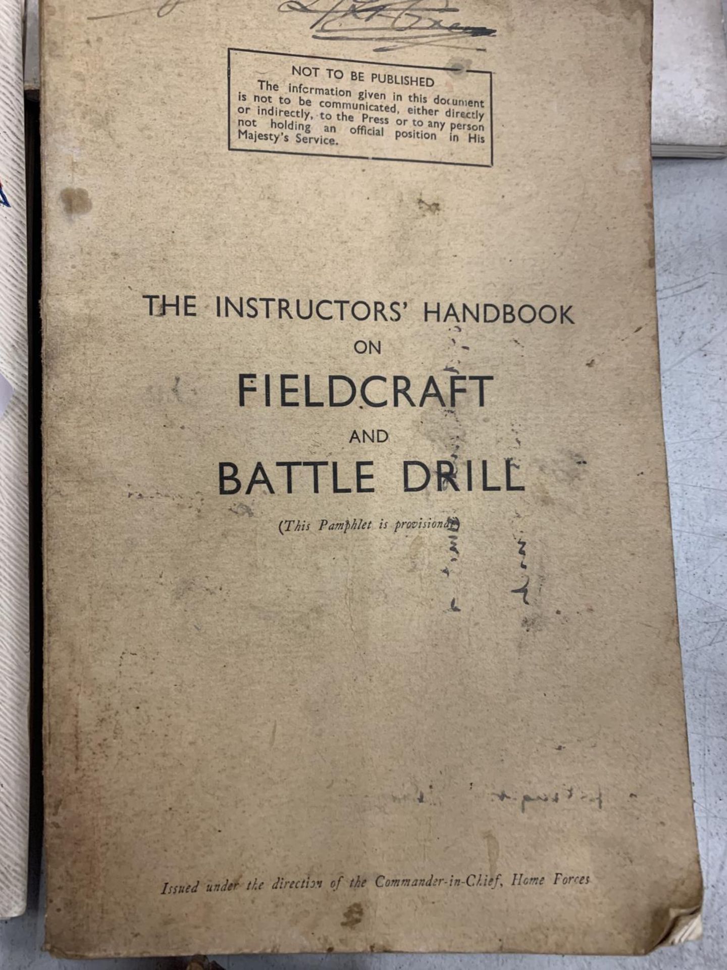 A BRITISH WORLD WAR II BOOK ON FIELDCRAFT AND BATTLE DRILL, WARRINGTON VOLUNTEERS 1798-1898, WWII - Image 3 of 10