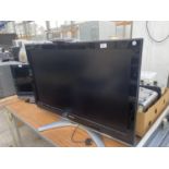 A TOSHIBA 42" TELEVISION WITH REMOTE CONTROL BELIEVED IN WORKING ORDER BUT NO WARRANTY