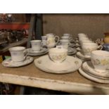 A LARGE QUANTITY OF TEA WARE TO INCLUDE SIX 'MARLBOROUGH' TRIOS ETC