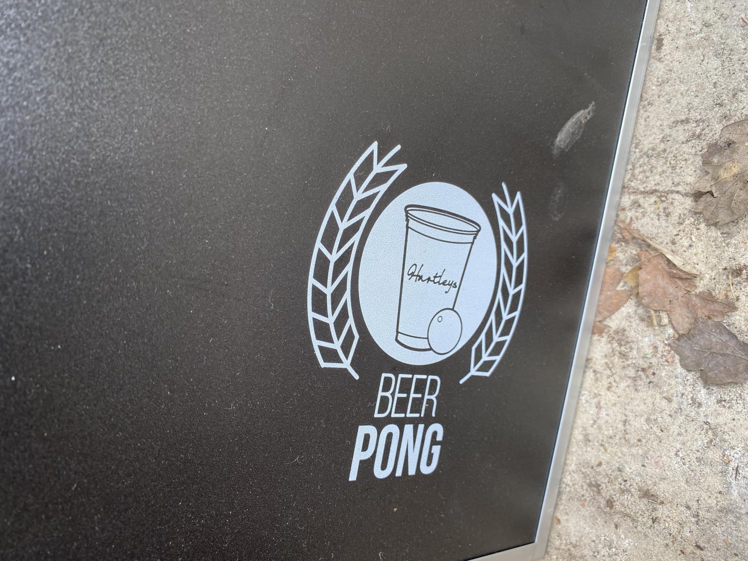 A FOLDING BEER PONG TABLE - Image 3 of 3