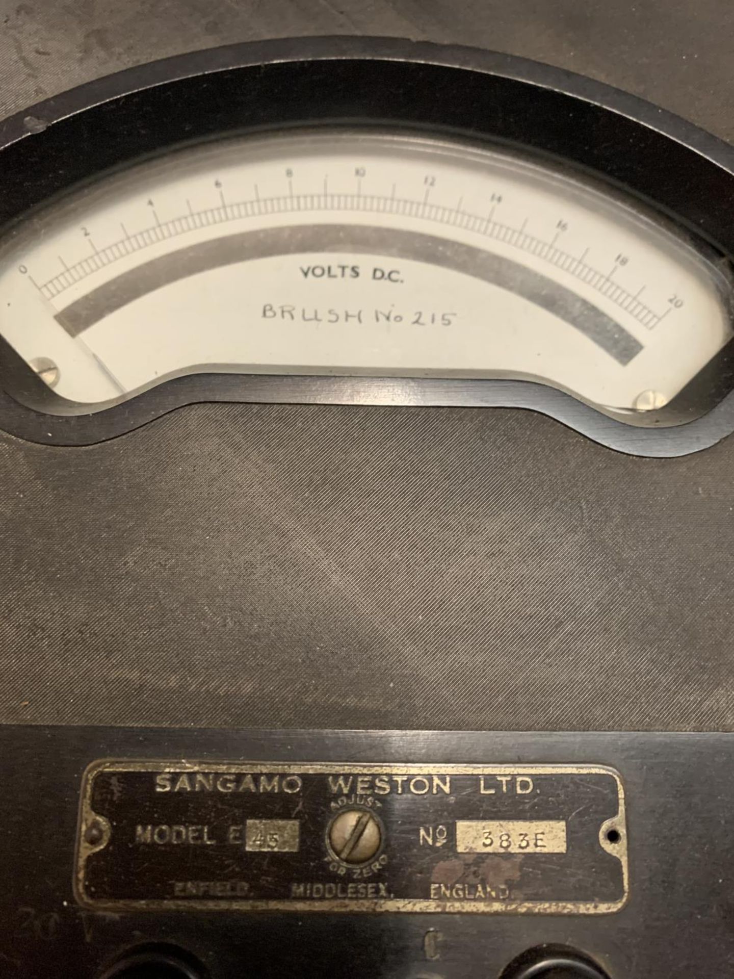 A VINTAGE SANGAMO WESTON LTD METER MODEL E45 - Image 3 of 4