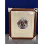 A FRAMED 'ARKLE' BY CLAIRE EVA BURTON 76/495