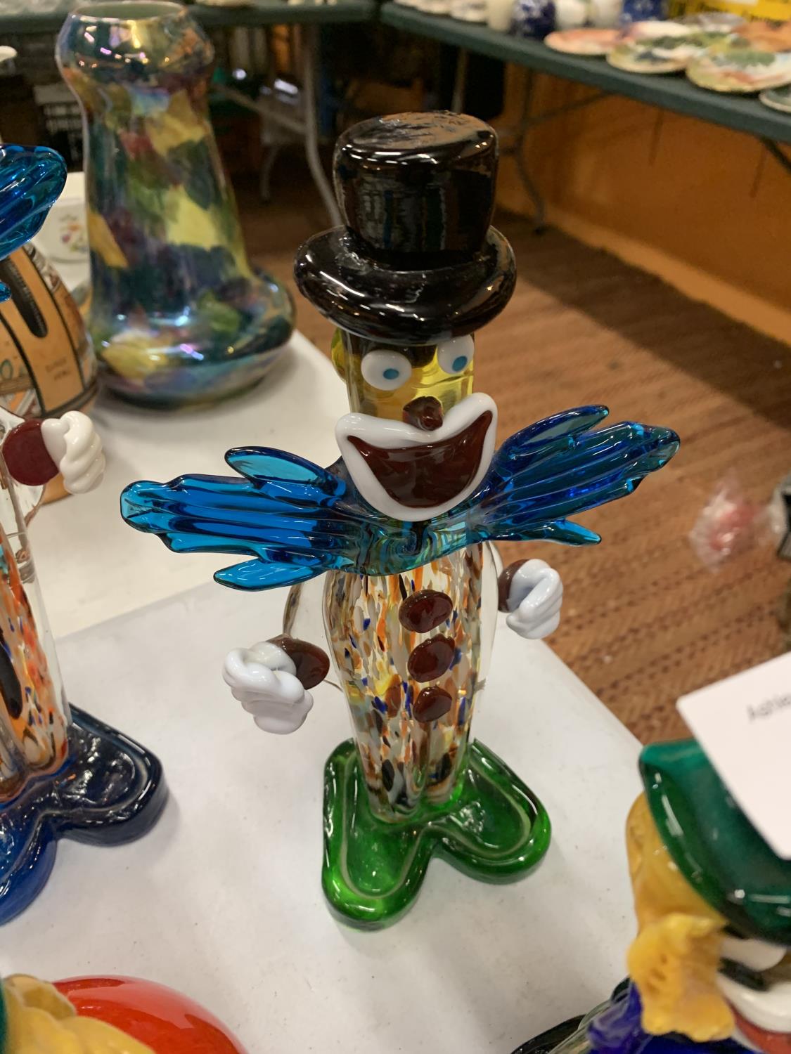 FOUR MURANO GLASS CLOWNS - Image 9 of 10