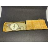 A VINTAGE MAP MEASURER WITH ORIGINAL BOX