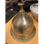 A BRASS COUNTER TOP BELL