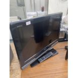 A SONY BRAVIA 26" TELEVISION BELIEVED IN WORKING ORDER BUT NO WARRANTY