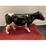 A BESWICK FRIESIAN COW