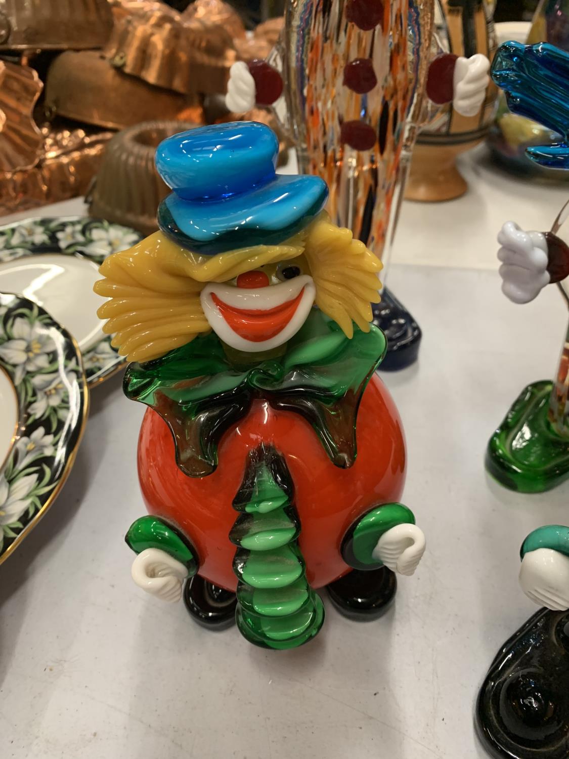 FOUR MURANO GLASS CLOWNS - Image 5 of 10