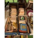 FOUR BOXES OF VINTAGE BEER MATS