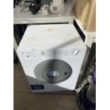 A WHITE INDESIT 4KG TUMBLE DRYER BELIEVED IN WORKING ORDER BUT NO WARRANTY