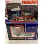 TWO BOXED CORGI LIMITED EDITION TRACTOR UNITS A. WISHART & SONS LTD AND ROBERT LAIDLAW